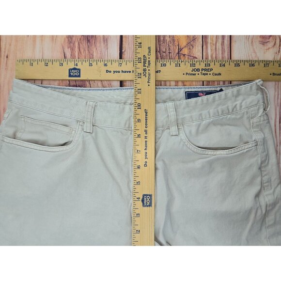 Vineyard Vines Mens Light Khaki Straight Leg Jeans 33 x 32 - Picture 6 of 7